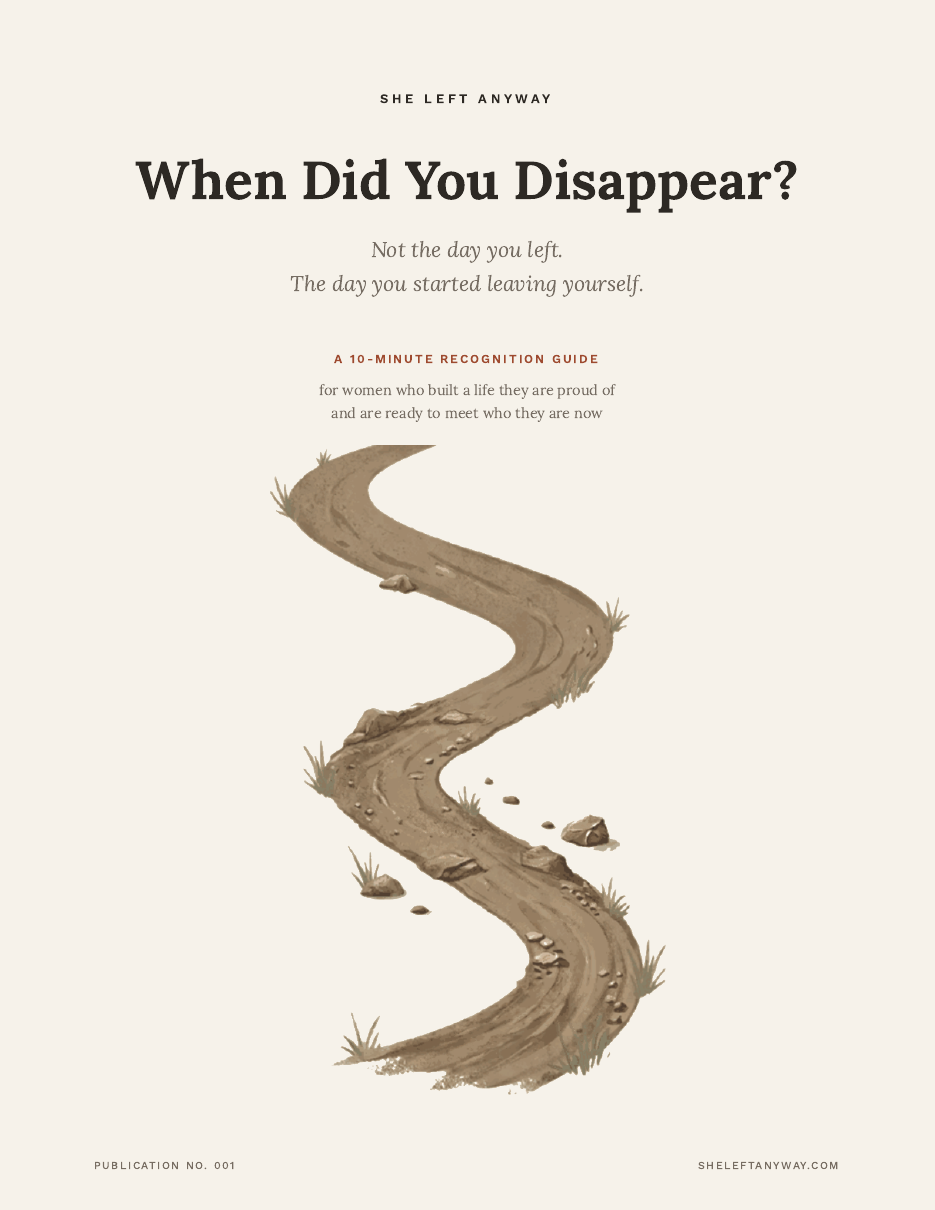 Cover of the When Did You Disappear recognition guide